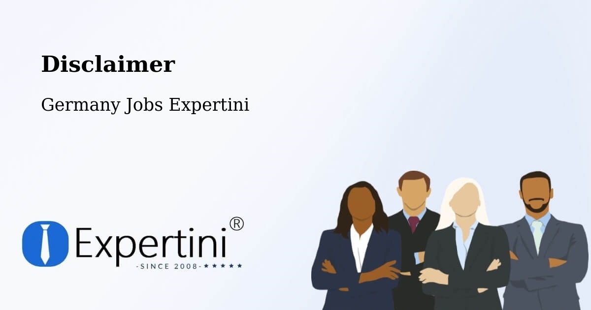Disclaimer – Achern - Germany Jobs Expertini