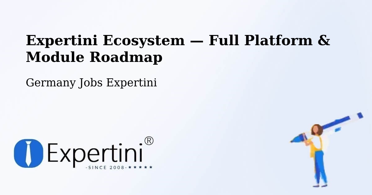 Expertini Ecosystem — Full Platform & Module Roadmap – Achern